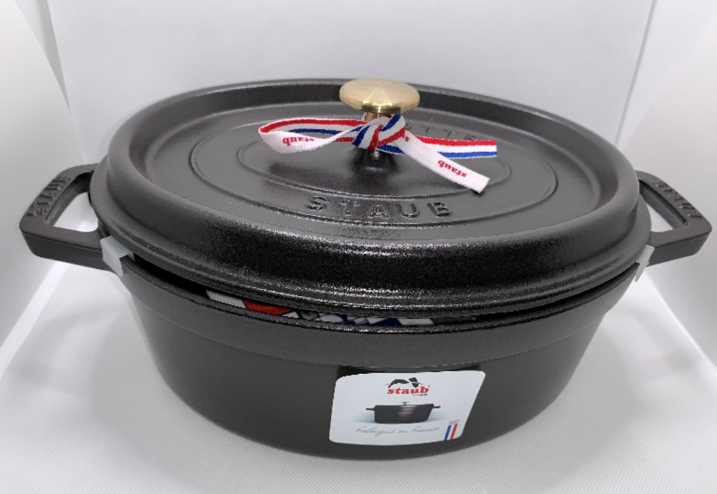 staub ストウブ ピコ ココット オーバル ブラック 27cm – リビング